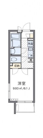 クレイノパークピア火宮の物件間取画像